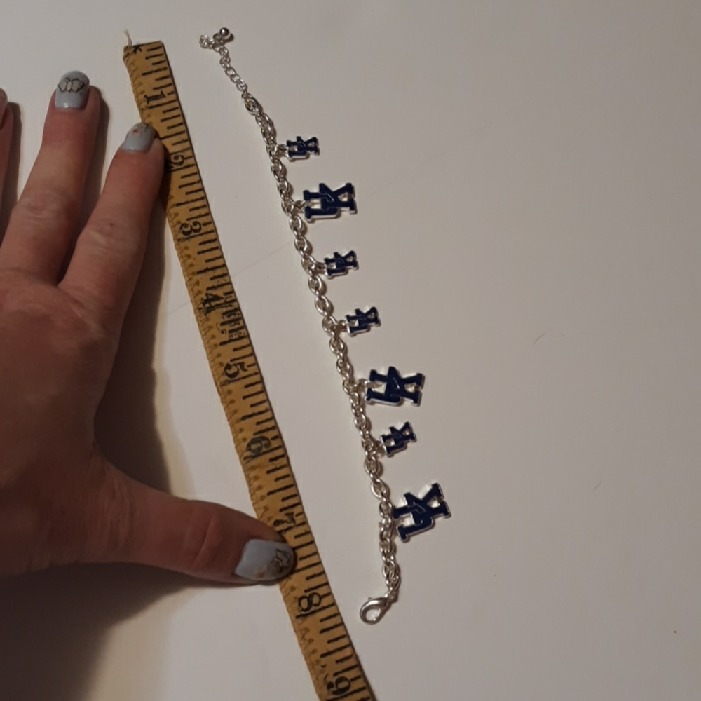 University Kentucky charm bracelet
